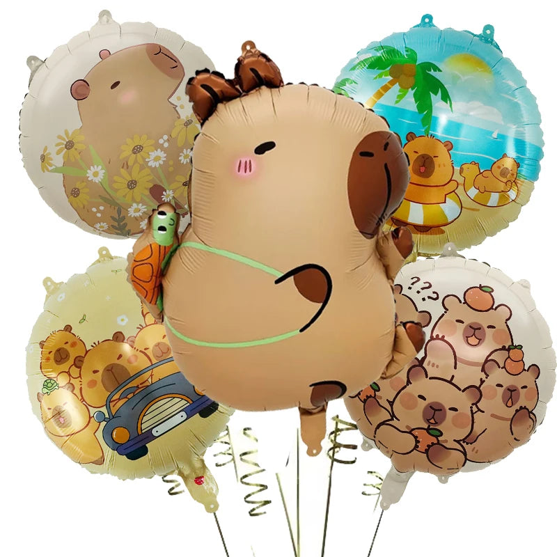 CapyFesta Encantada – Balões de Capivara para Momentos Inesquecíveis