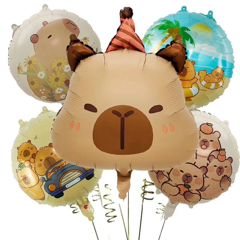 CapyFesta Encantada – Balões de Capivara para Momentos Inesquecíveis