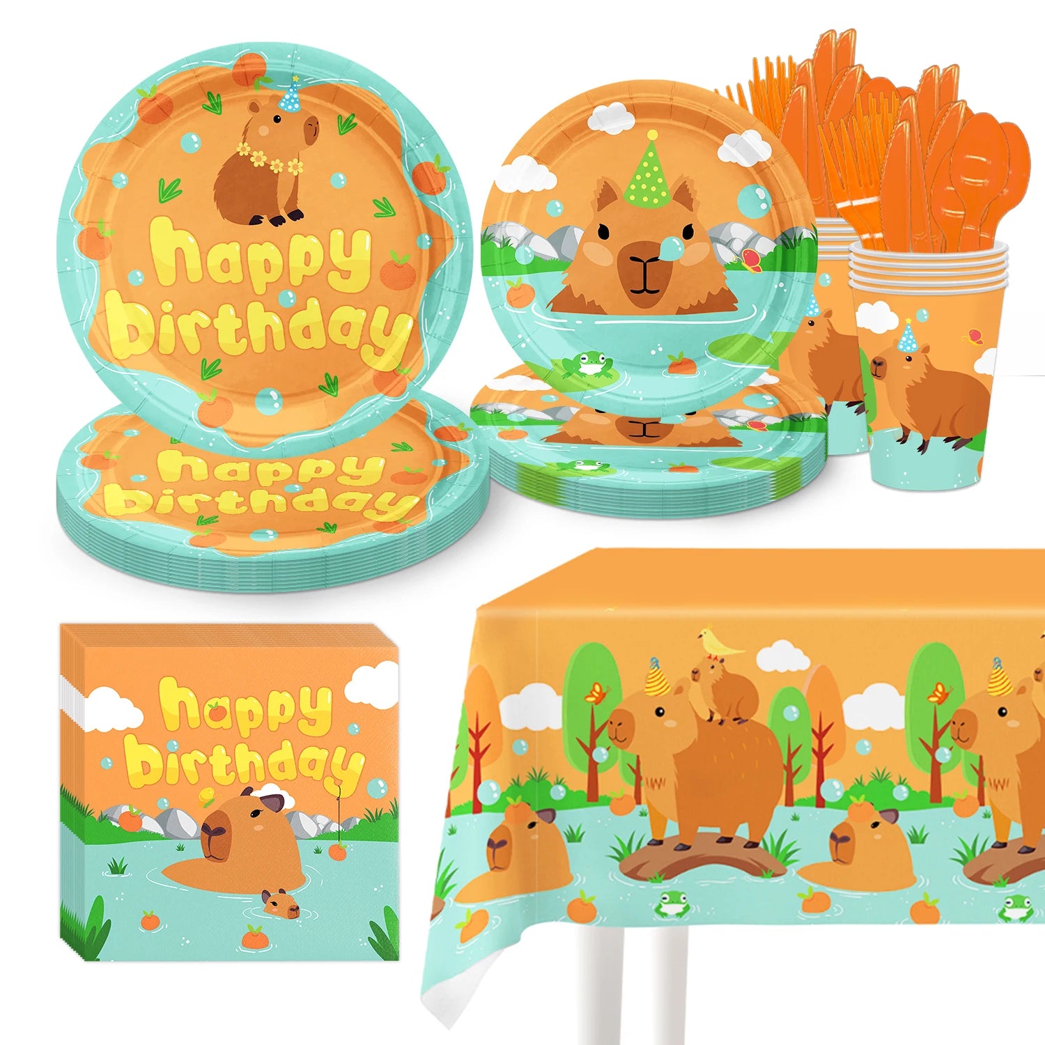 CapyParty – Celebre com Capivaras e Muito Estilo