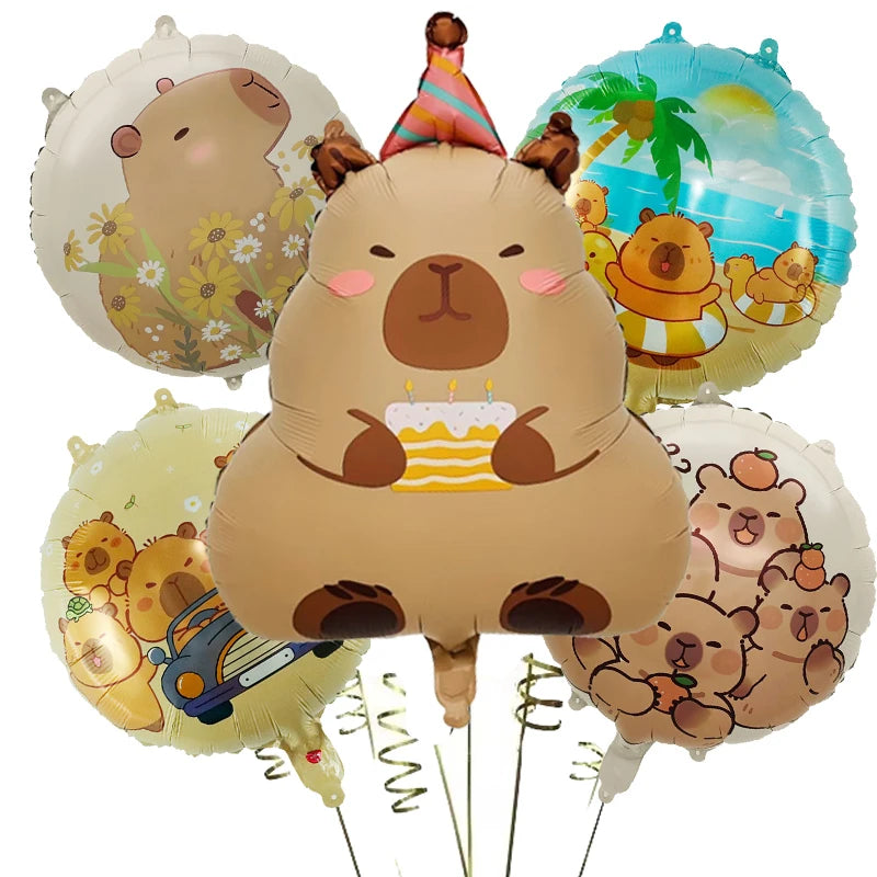 CapyFesta Encantada – Balões de Capivara para Momentos Inesquecíveis
