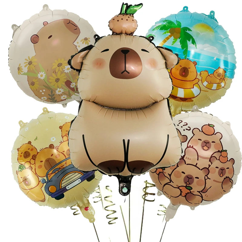 CapyFesta Encantada – Balões de Capivara para Momentos Inesquecíveis